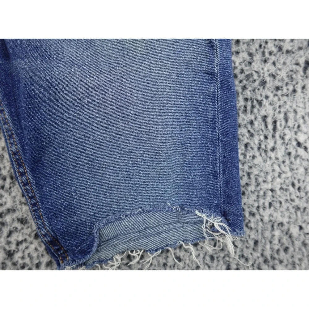 Levi's Denim Cut Off Shorts Mens 32 Blue Good Raw Hem‎ 5 Pocket Casual Summer